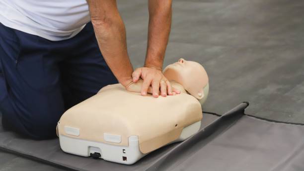 first aid course company safety cardiac massage basic life support